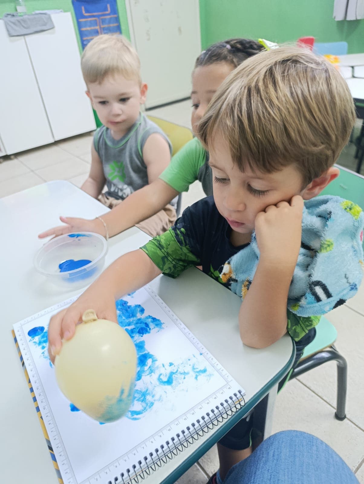 Protagonismo infantil em atividade guiada
